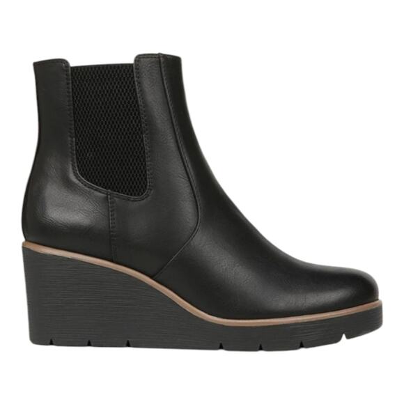 Naturalizer Soul Women's Apollo Black Wedge Ankle Booties Boots New Size‎ 11 - Picture 5 of 14